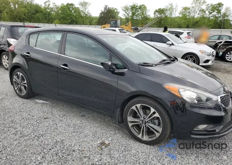 2016 Kia Forte Ex from USA, damaged, VIN KNAFX5A81G5632863
